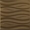 Ekena Millwork 19 5/8in. W x 19 5/8in. H Swell EnduraWall Decorative 3D Wall Panel Covers 2.67 Sq. Ft. WP20X20SSCCB - alternate 1